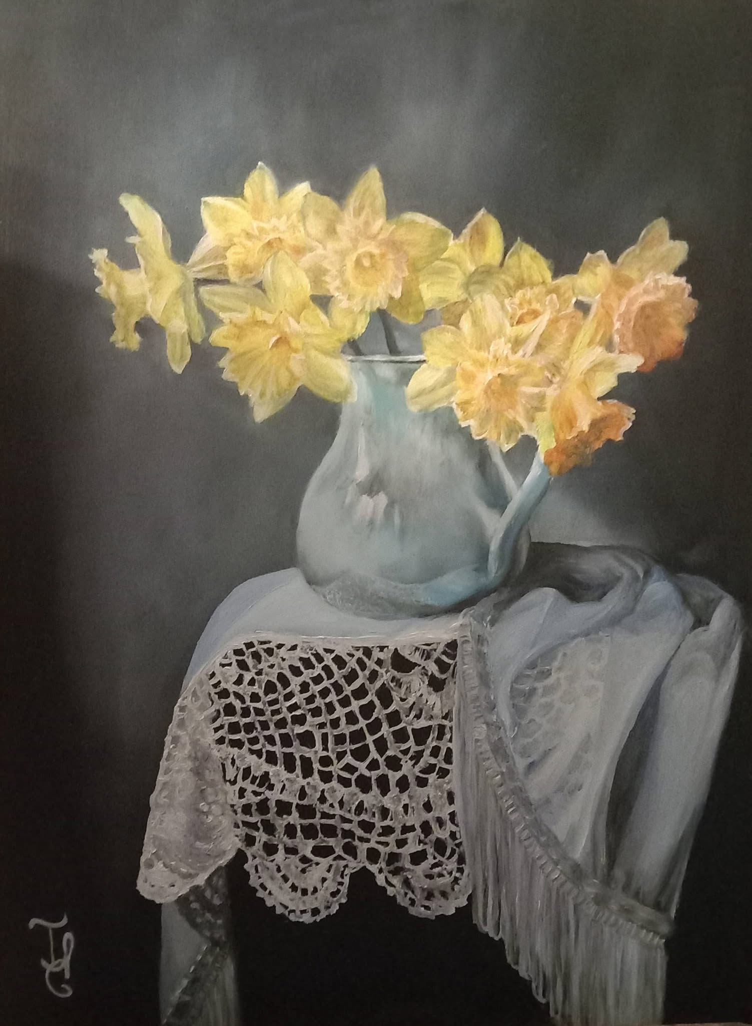 Nárciszos Csendélet